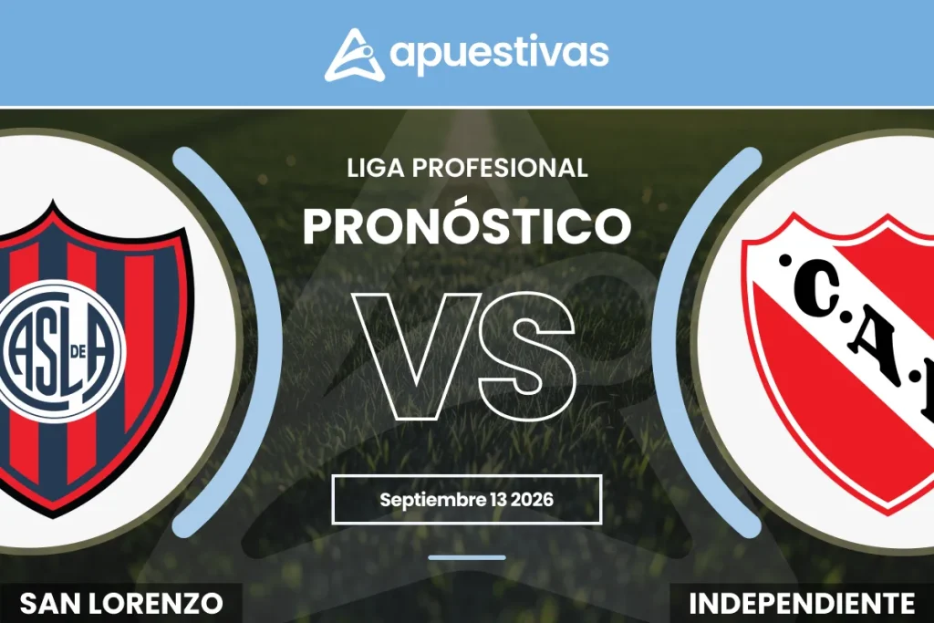 Pronósticos San Lorenzo vs Independiente